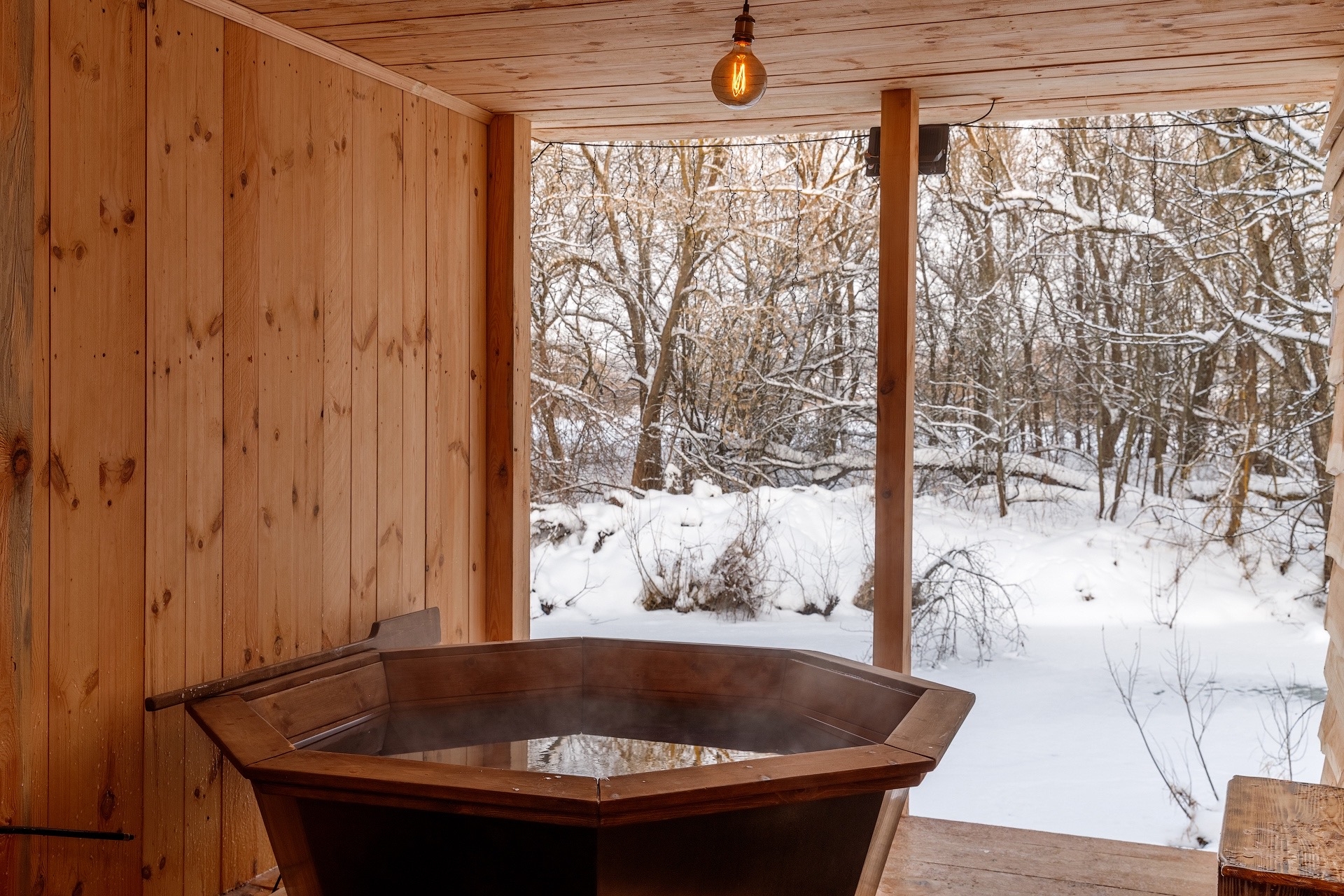 Баня и чан превращают обычные выходные в отдельный ритуал отдыха